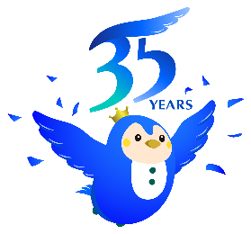 創業35周年ロゴ