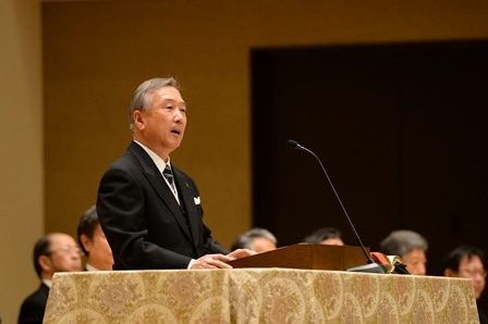 村田治学長の式辞