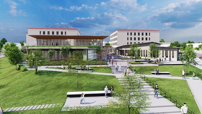 2025年春開設予定 KSC Innovation Field（仮称）「学生寮×インキュベーション施設×商業施設」 特設サイトを公開