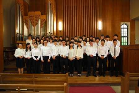 学生オルガニスト@ランバス記念礼拝堂