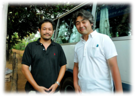 左:松岡先生 右:栗田先生
