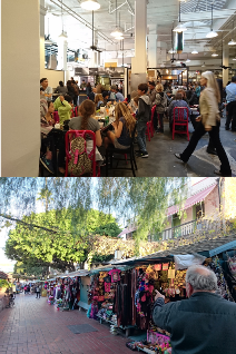 (上)Grand Central Market(下)Olvera Street