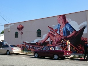 ホームスティ先のCulver City
