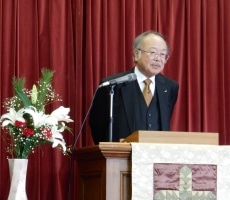 永田先生最終チャペル