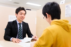 キャリアセンターでの個人面談
