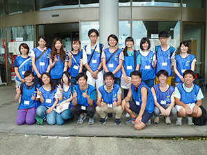 第2回熊本地震現地ボランティア参加者