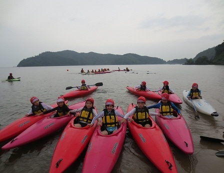 「５年生自然体験キャンプ　琵琶湖（近江八幡）」