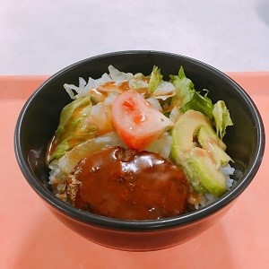 おろいち野菜の彩りロコモコ丼