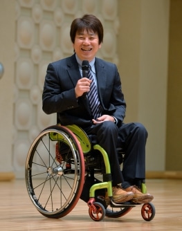 シドニーパラリンピック車椅子バスケットボール日本代表主将の根木慎志さん