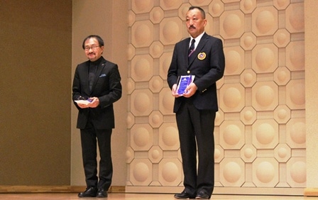 左から広瀬康夫氏、鳥内秀晃氏