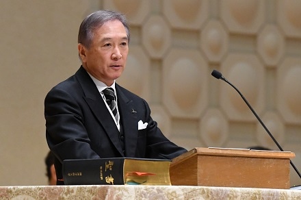 村田治学長の式辞