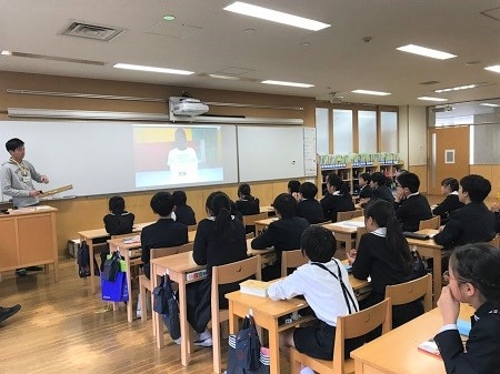 関西学院初等部での授業