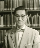 蛭沼寿雄先生(文学部卒業アルバムより、1960年)