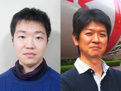 (左)佐野圭博士研究員、(右)松浦周二教授