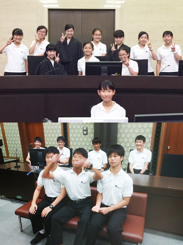 3年生有志が大阪地方裁判所を見学しました 関西学院中学部 Kwansei Gakuin Junior High School