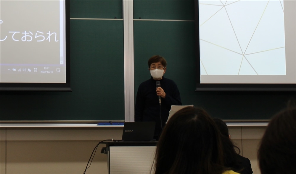 池上睦氏 ミニレクチャーの様子