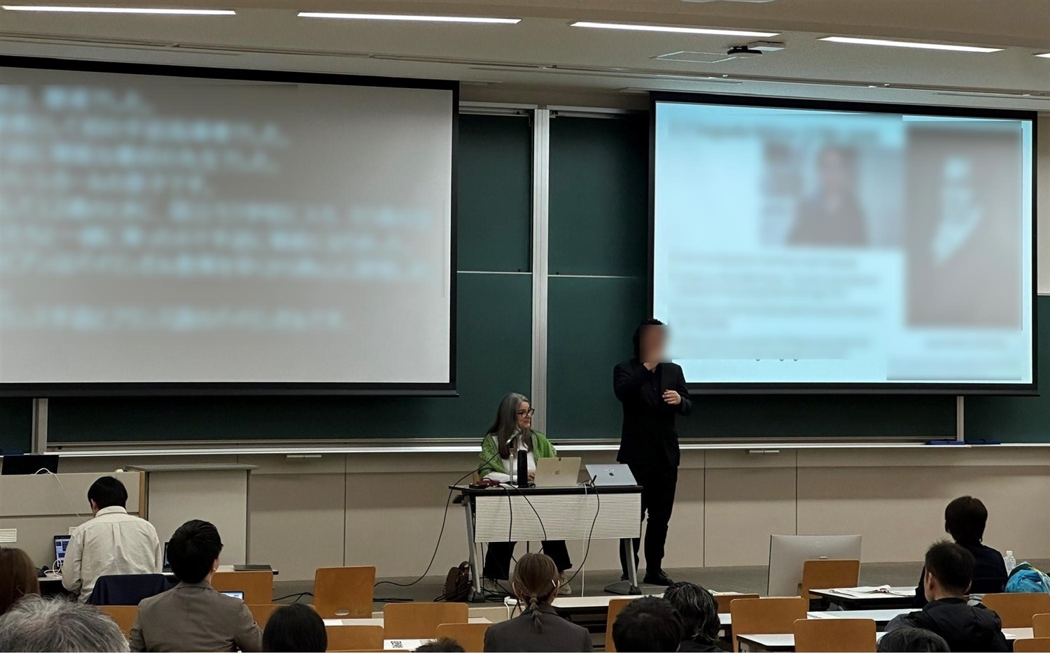 講演の様子➁