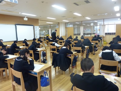 学年末テスト終了