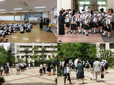 集団下校指導