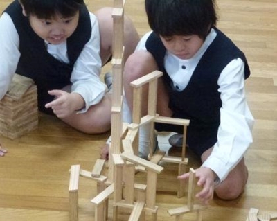 14年2月27日 雨の日の遊び 関西学院初等部 Kwansei Gakuin Elementary School