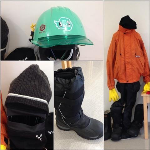 Antarctic clothes