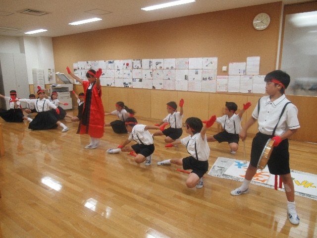 赤組応援団