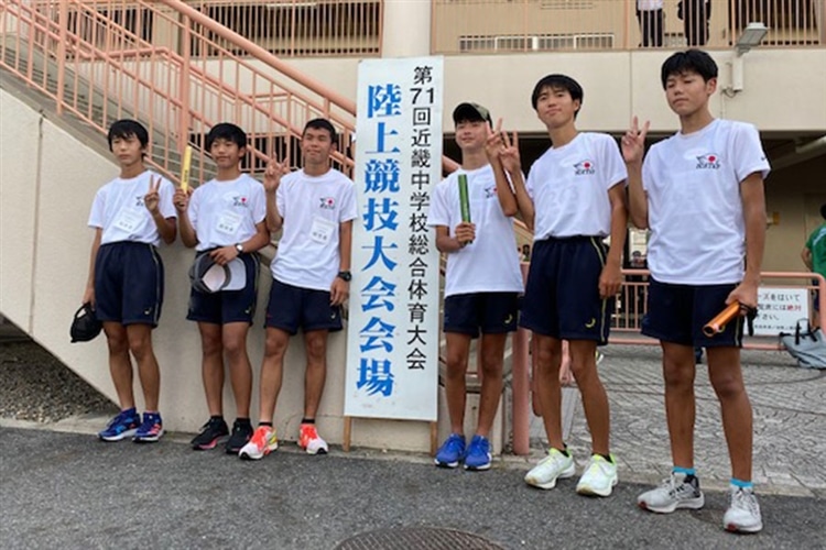 陸上競技部が近畿中学校総合体育大会で8位に入賞しました 関西学院中学部 Kwansei Gakuin Junior High School