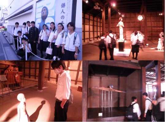 伊丹美術館で開催中の棚田康司の展覧会を見学しました。