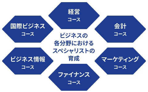 商学部6つのコース