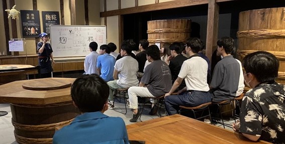 ヤマト糀パーク見学の様子