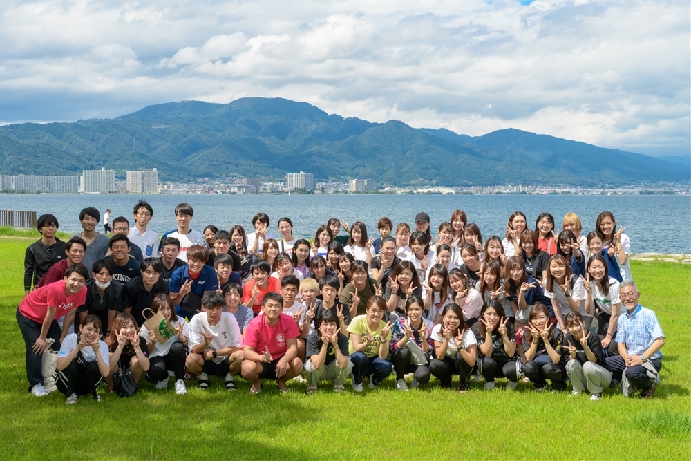 野村ゼミ：②9月の大津3学年合同合宿で。