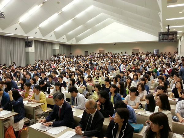 記念講演会　会場の様子