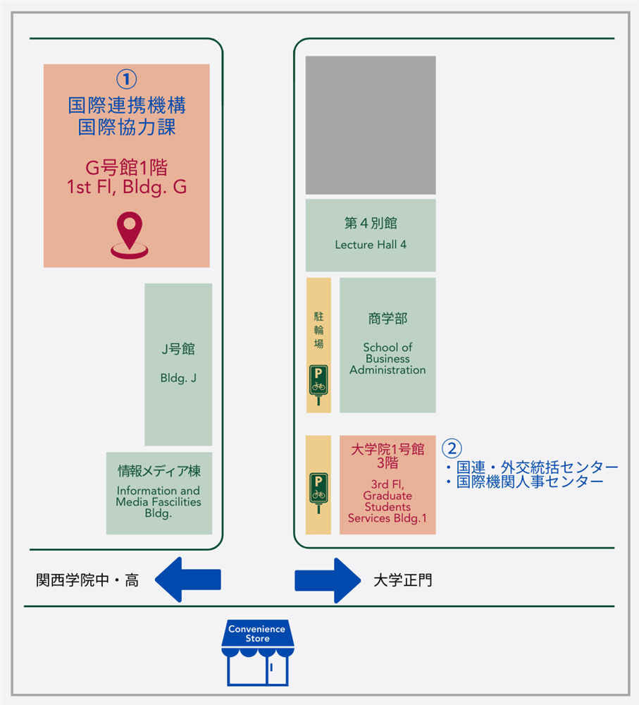 国連・外交統括センター事務室