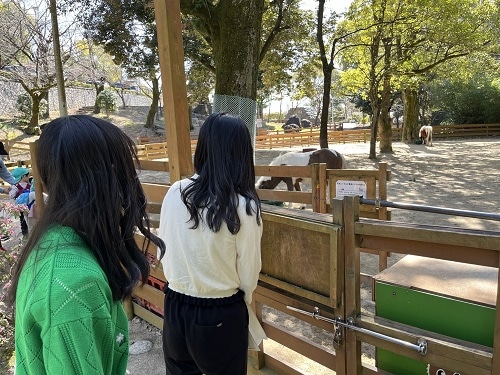 五月山動物園での事前調査