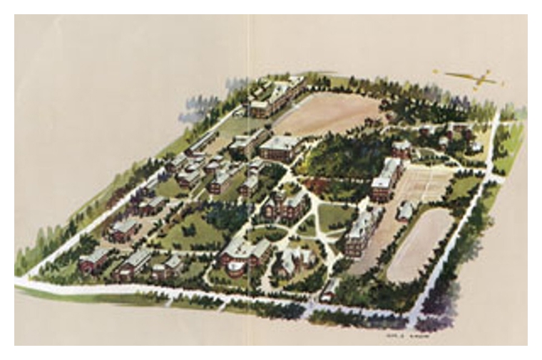 関西学院大学のイラスト