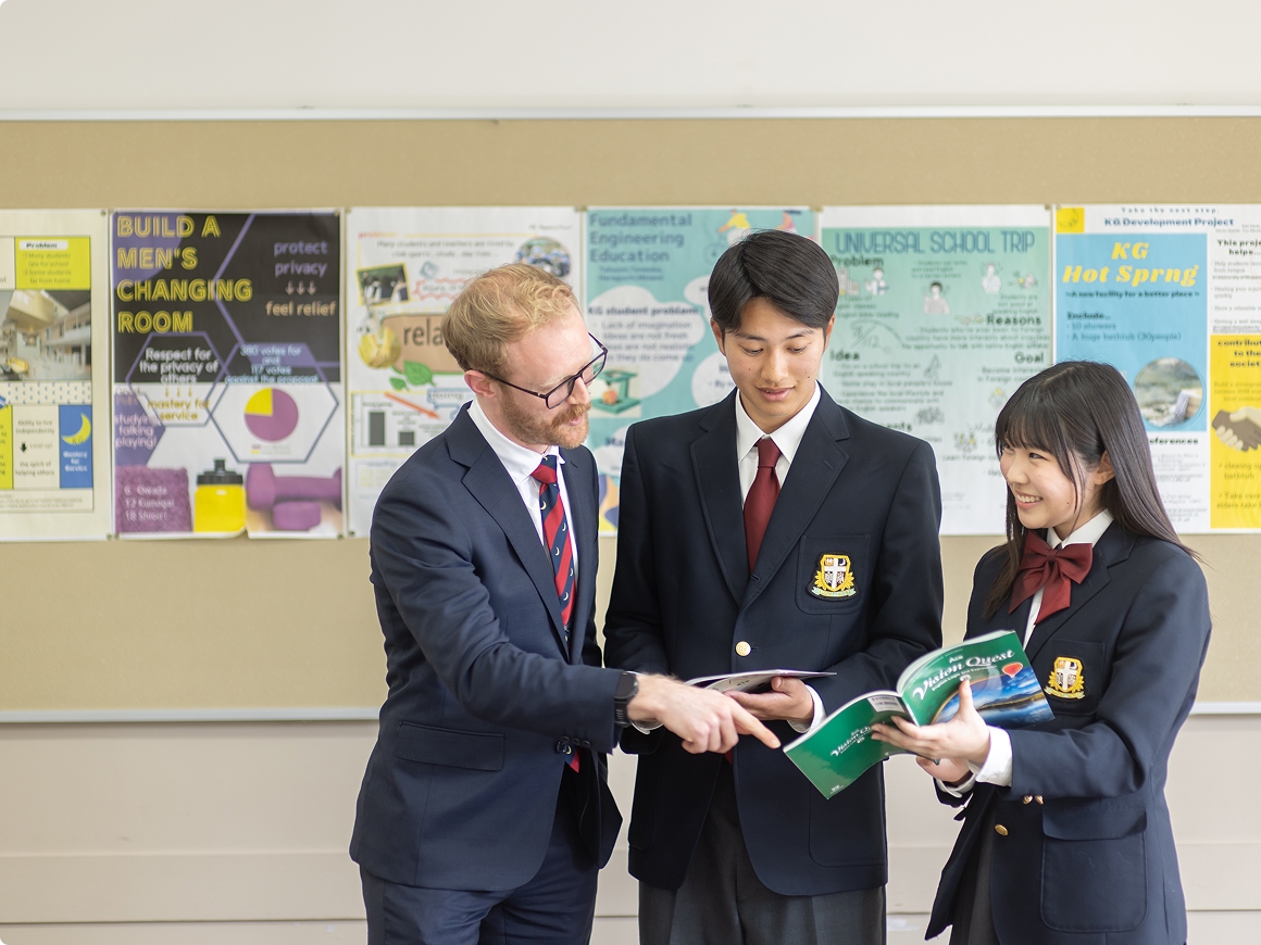 英語指導の様子