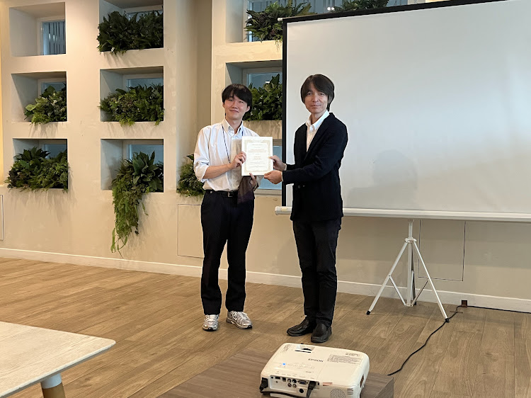 椎名 智さん(理工学研究科 博士課程前期課程 2年生)がIA - Workshop on Internet Architecture and Applications 2025で「Best Poster Award」を受賞