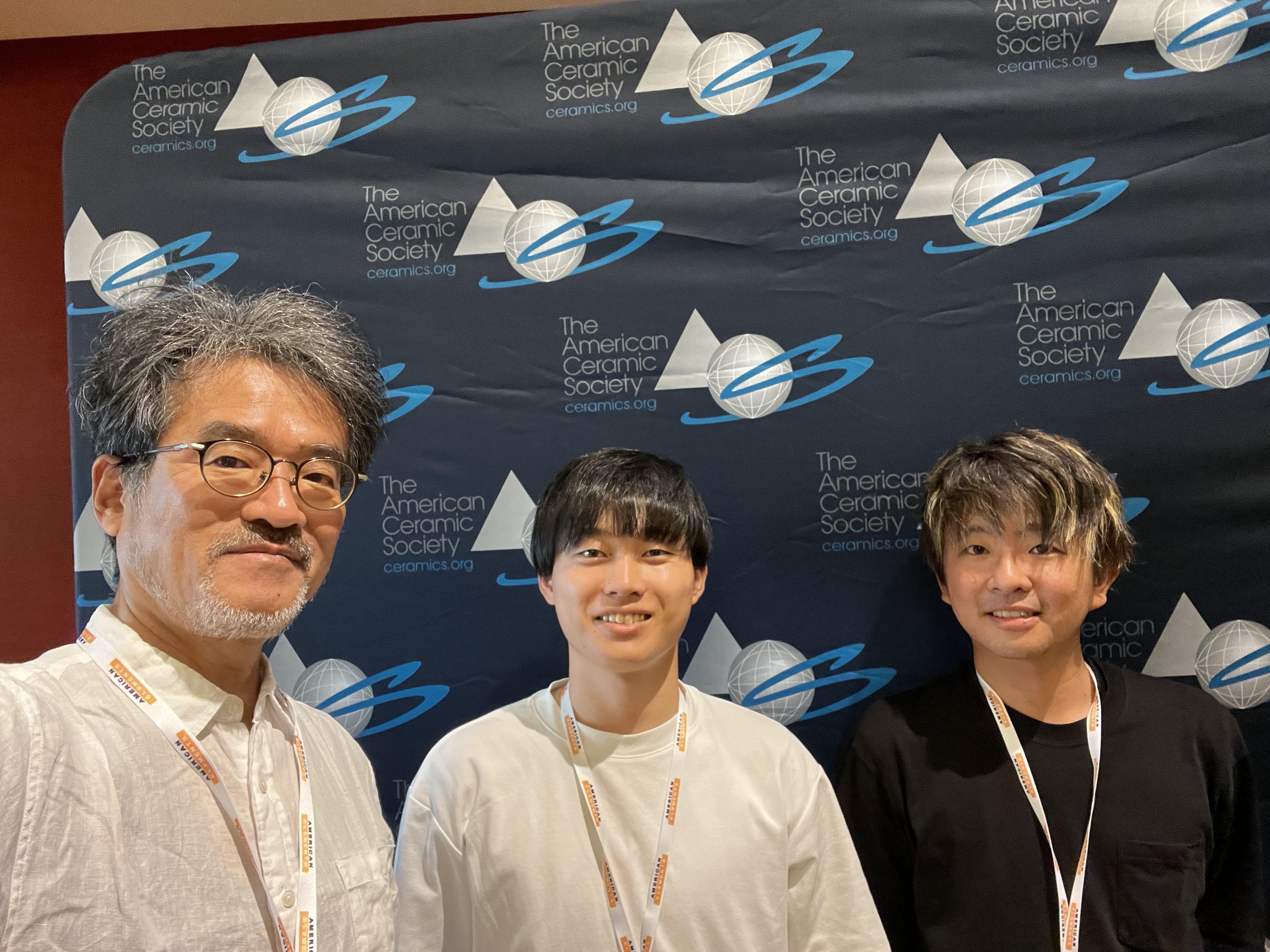 Professor Hirohisa Tanaka, Mr. Takanori Hiratani, Mr. Takumi Ichikawa