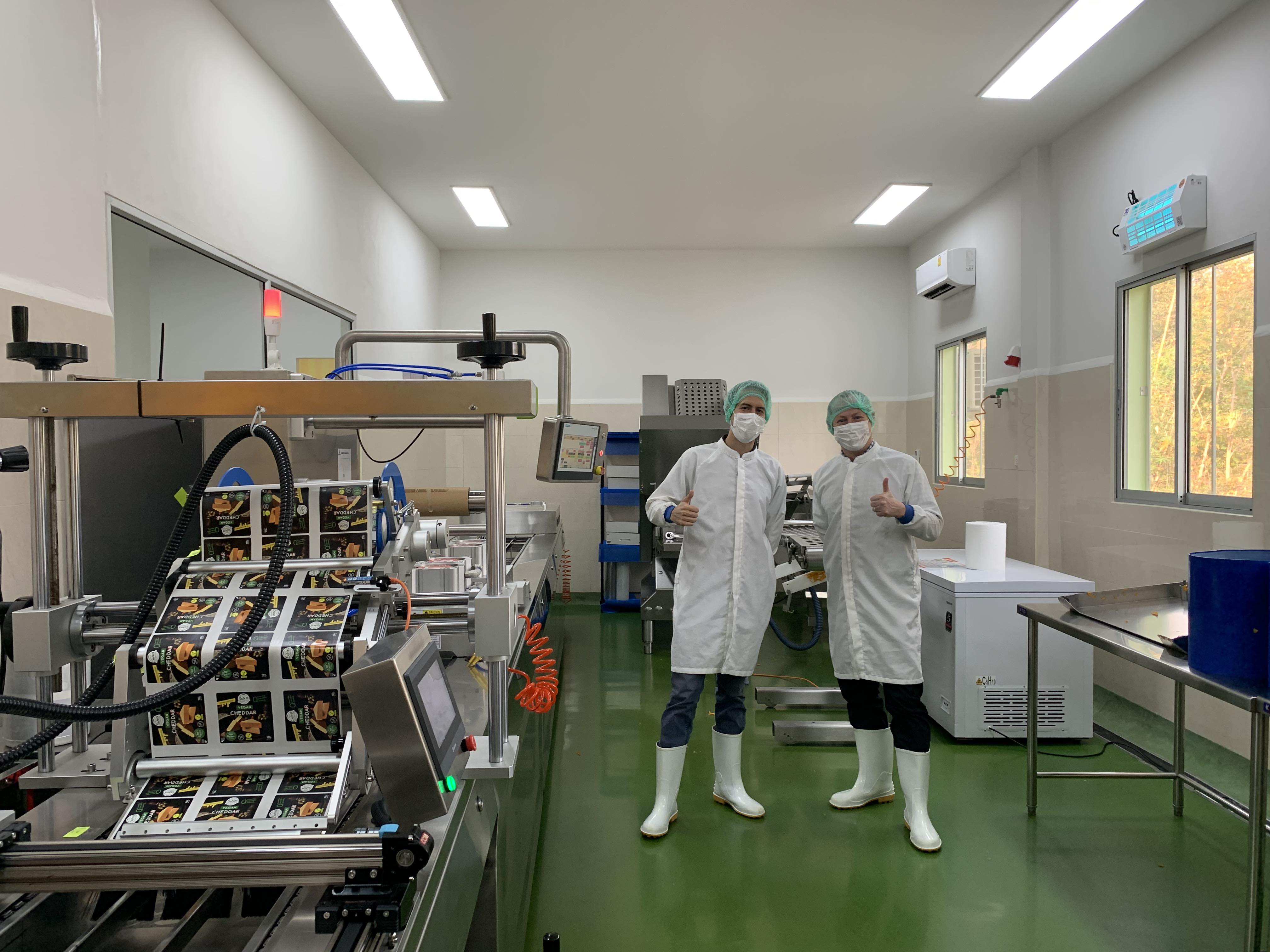 Visiting the Swees vegan cheese factory in Chiang Mai