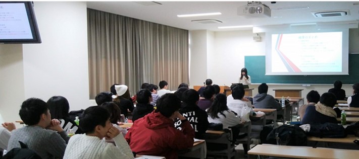 研究発表風景（於・県立広島大学）
